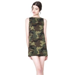 Alice + Olivia “Clyde” camo dress 8
